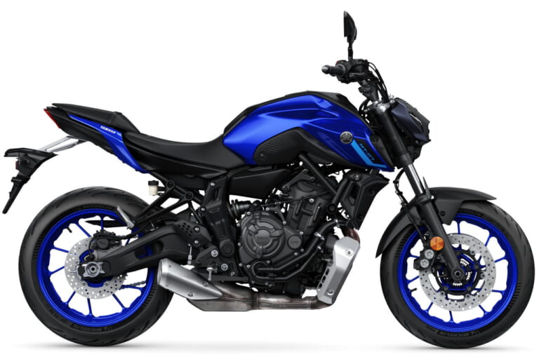 ヤマハ|MT-07|欧州仕様|2023年モデル|ヤマハ新型「MT-07」登場! クイックシフター対応&スマホ連動TFTフルカラーメーター採用【欧州】