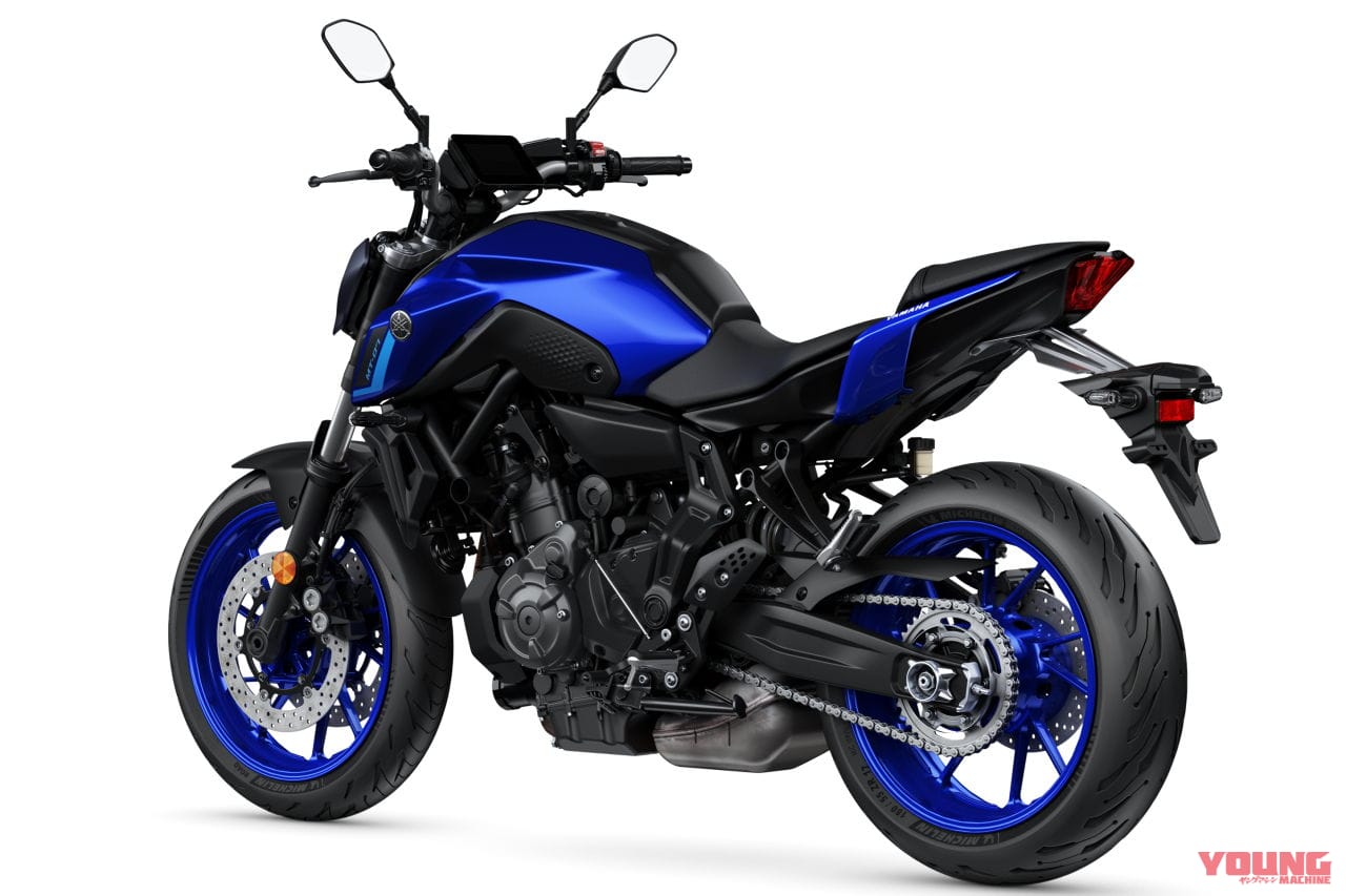 |ヤマハ新型「MT-07」登場! クイックシフター対応&スマホ連動TFTフルカラーメーター採用【欧州】