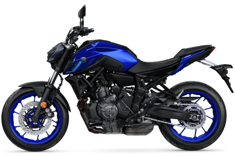 ヤマハ|MT-07|欧州仕様|2023年モデル|ヤマハ新型「MT-07」登場! クイックシフター対応&スマホ連動TFTフルカラーメーター採用【欧州】
