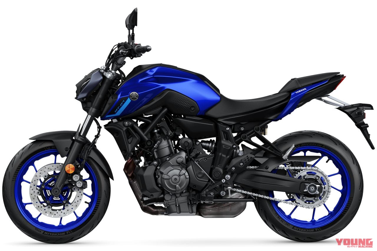 |ヤマハ新型「MT-07」登場! クイックシフター対応&スマホ連動TFTフルカラーメーター採用【欧州】