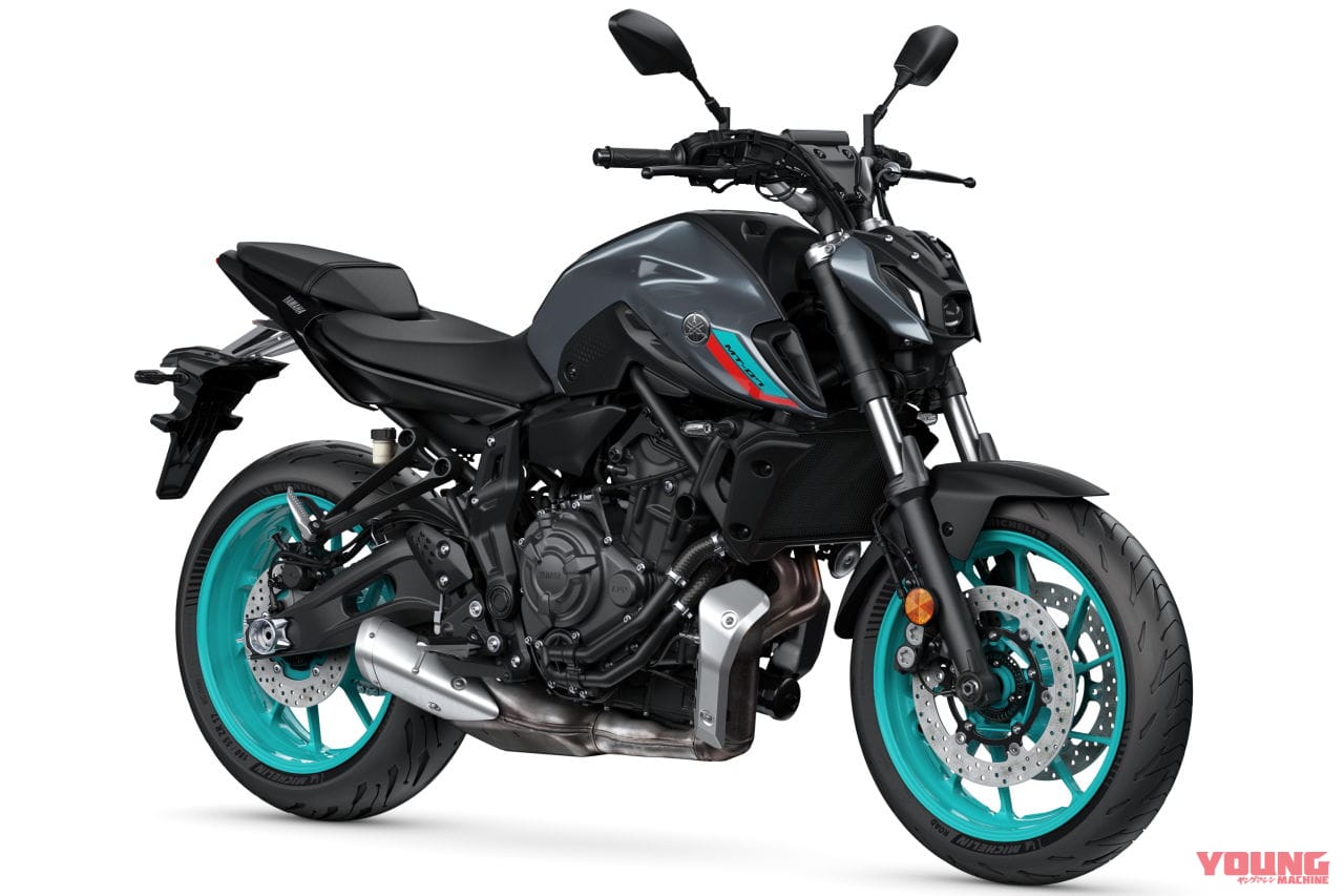 |ヤマハ新型「MT-07」登場! クイックシフター対応&スマホ連動TFTフルカラーメーター採用【欧州】