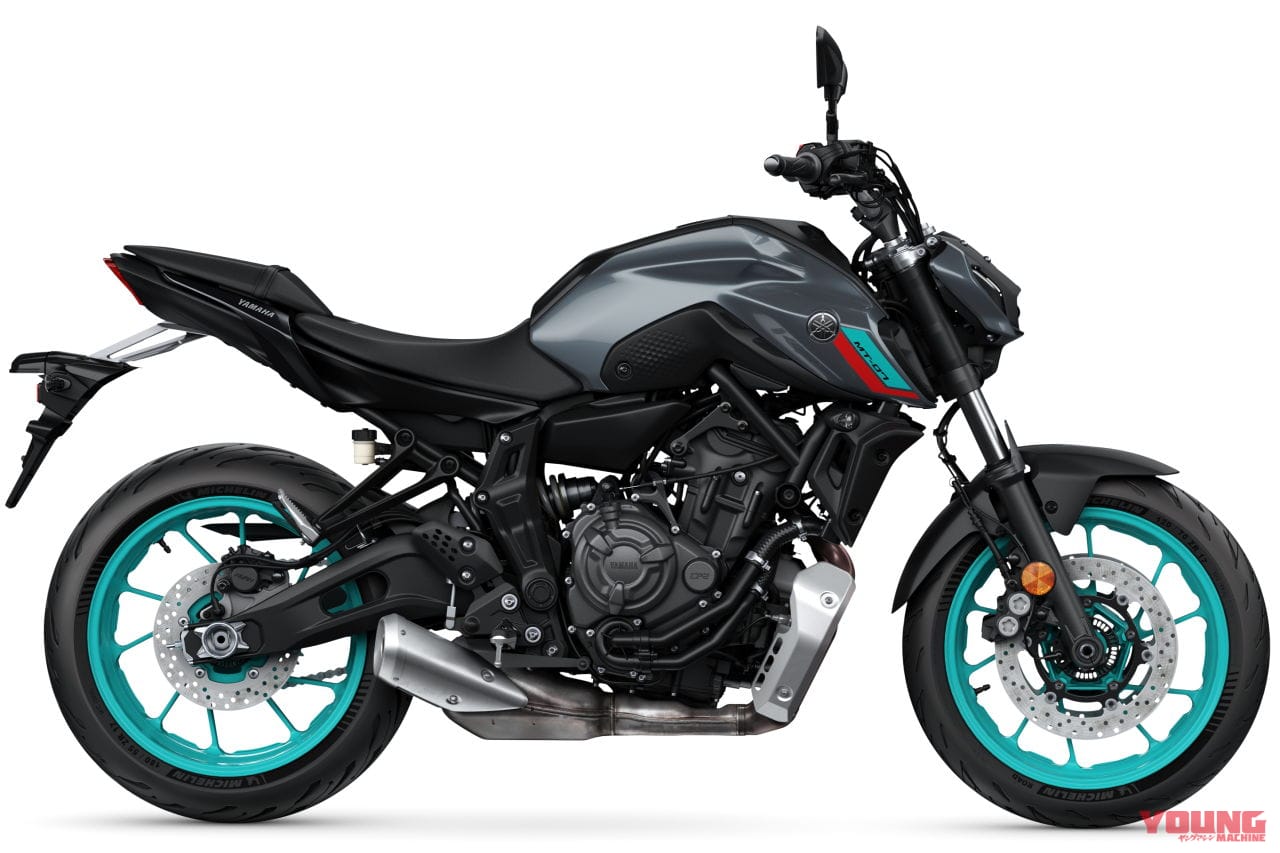 |ヤマハ新型「MT-07」登場! クイックシフター対応&スマホ連動TFTフルカラーメーター採用【欧州】