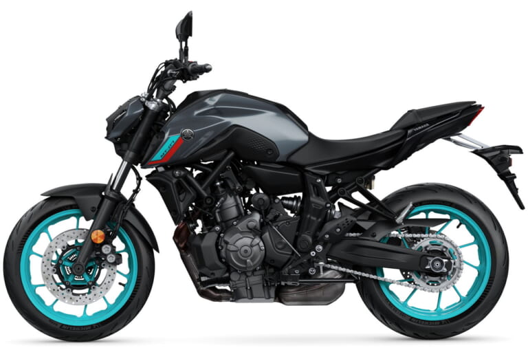 ヤマハ|MT-07|欧州仕様|2023年モデル|ヤマハ新型「MT-07」登場! クイックシフター対応&スマホ連動TFTフルカラーメーター採用【欧州】