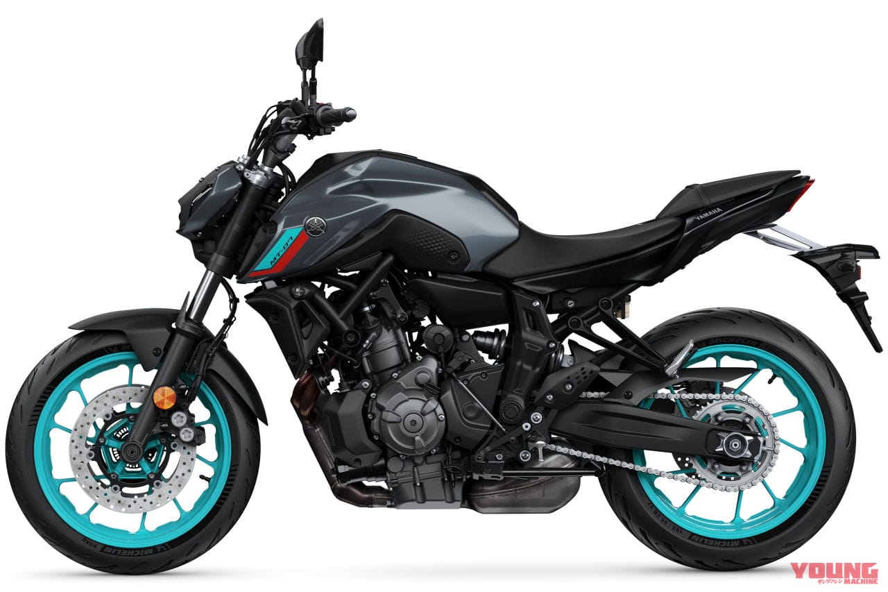 |ヤマハ新型「MT-07」登場! クイックシフター対応&スマホ連動TFTフルカラーメーター採用【欧州】