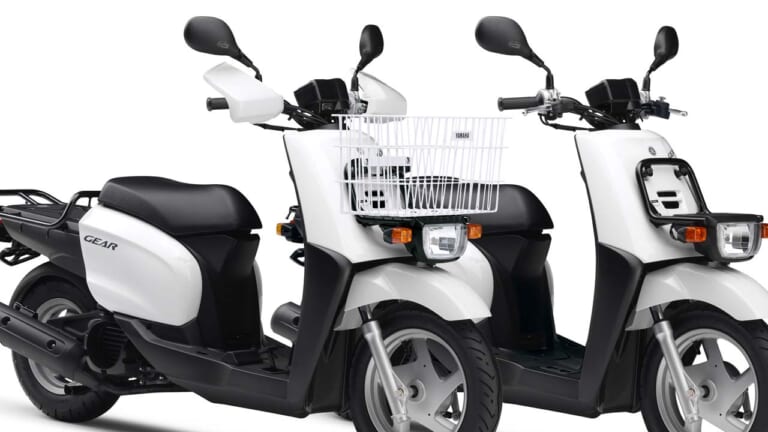 ヤマハのビジネススクーター「GEAR(ギア)」シリーズ、2023年モデルが12月9日に発売