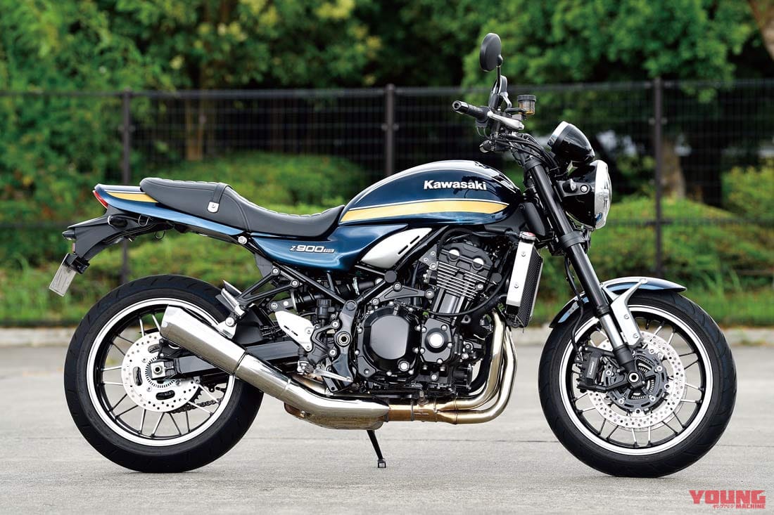 KAWASAKI Z900RS|カワサキZ900RS:最新国産大型ネオクラ比較試乗インプレ【連綿と続くZの血統。不変こそが最大の武器】