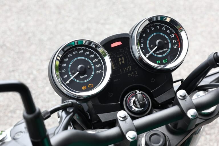 カワサキ Z650RS|メーター|カワサキ Z650RS 試乗インプレ【回し切れる悦楽。令和版ザッパー】