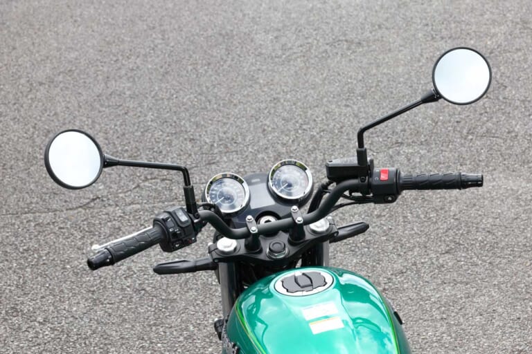 カワサキ Z650RS|ハンドルまわり|カワサキ Z650RS 試乗インプレ【回し切れる悦楽。令和版ザッパー】