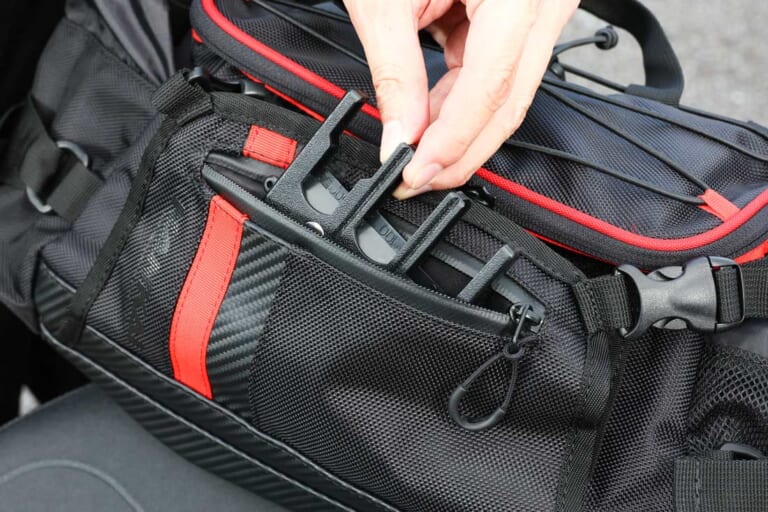 ナンカイ ライディングモードヒップバッグBA510|コインホルダー|ナンカイ ライディングモードヒップバッグBA510 試用インプレ【機能が満載で使い勝手良し】