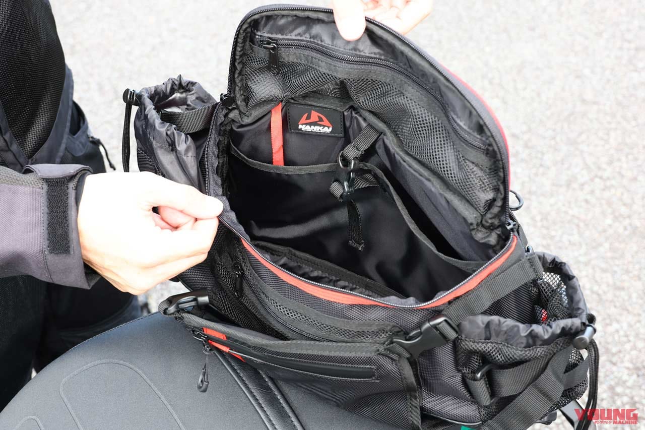 |ナンカイ ライディングモードヒップバッグBA510 試用インプレ【機能が満載で使い勝手良し】