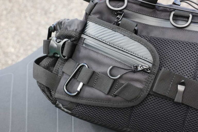 ナンカイ ライディングモードヒップバッグBA510|カラビナ|ナンカイ ライディングモードヒップバッグBA510 試用インプレ【機能が満載で使い勝手良し】