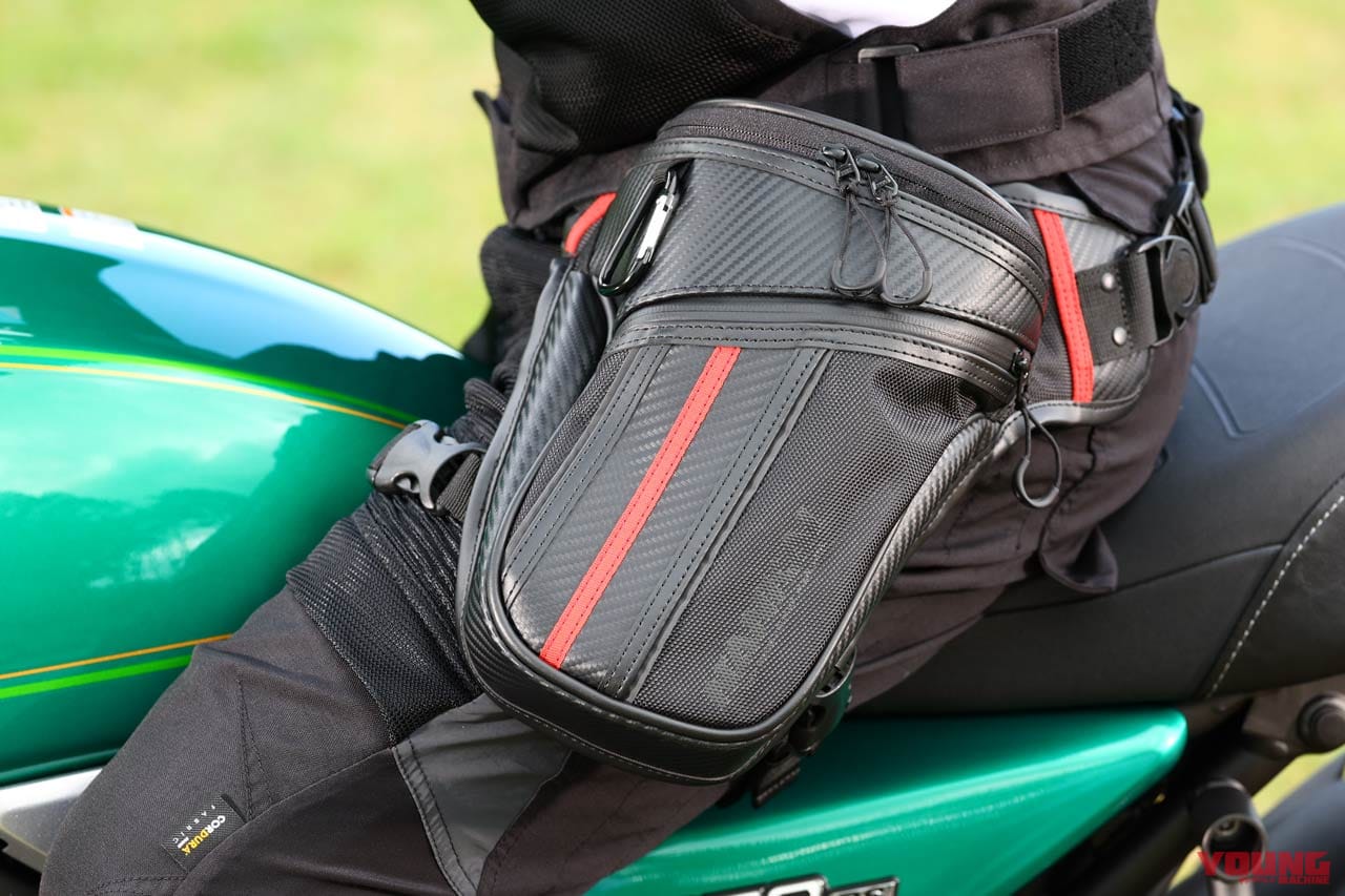 |ナンカイ ライディングモードヒップバッグBA510 試用インプレ【機能が満載で使い勝手良し】