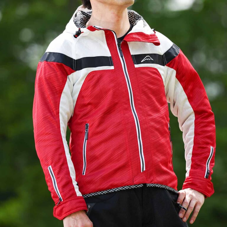 クシタニ フルメッシュパーカージャケットK-2385|クシタニ フルメッシュパーカージャケット K-2385 試用インプレ【安全性がさらにアップ!】