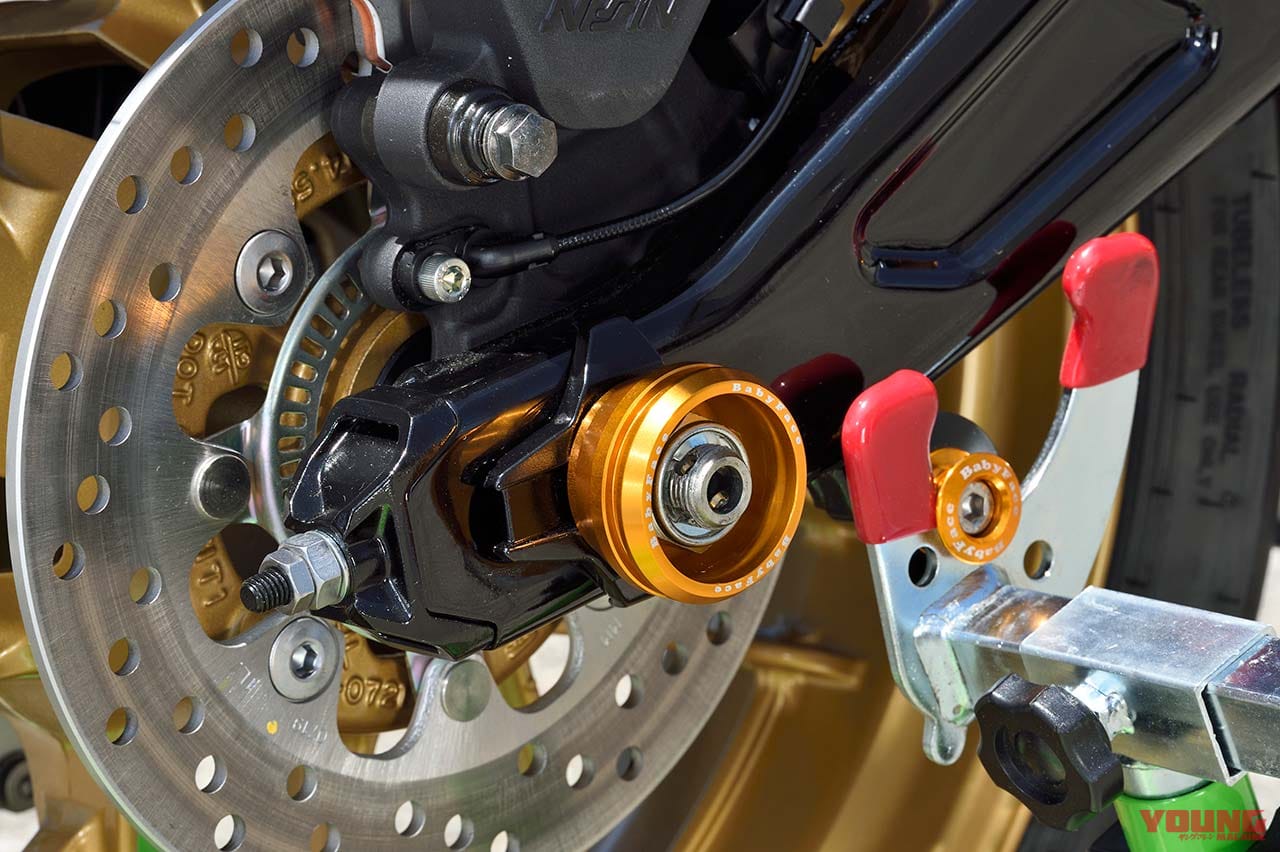 |ベビーフェイス Z650RSカスタム【軽量ツインのネオクラシック系Z。黄金のSPLパーツが彩る】