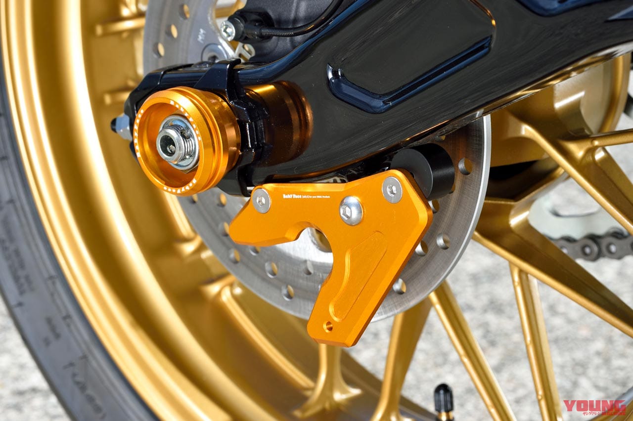 |ベビーフェイス Z650RSカスタム【軽量ツインのネオクラシック系Z。黄金のSPLパーツが彩る】