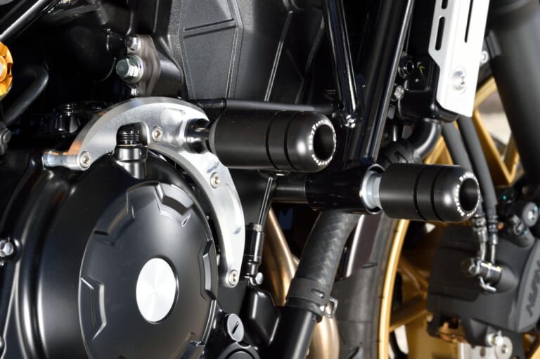 ベビーフェイス Z650RS|ベビーフェイス Z650RSカスタム【軽量ツインのネオクラシック系Z。黄金のSPLパーツが彩る】