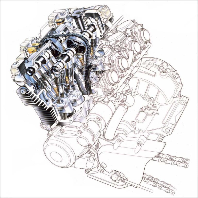 HONDA CB400 SUPER FOUR|エンジン|ゼファーか、XJRか、それともイナズマか。リッターバイクに負けない「本物」を追求した名車たちの群像劇【400ccバイクの歴史:1990年代後半~2000年代】