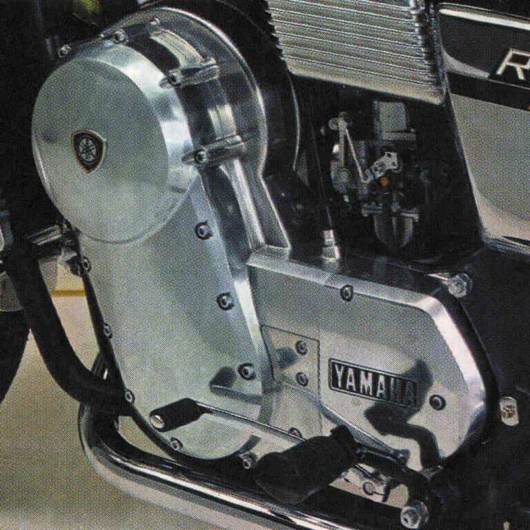 ヤマハ RZ201|エンジン|「ヤマハらしい美しさ」量産化は見送られた幻のロータリー搭載車:1972 ヤマハRZ201【あの素晴らしい名車をもう一度】
