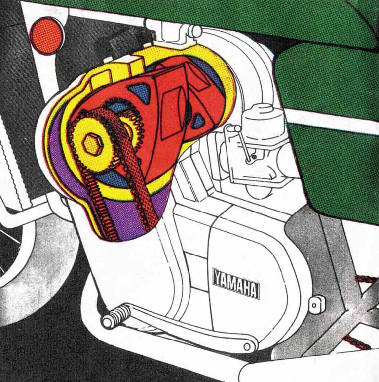 ヤマハ RZ201|エンジン|「ヤマハらしい美しさ」量産化は見送られた幻のロータリー搭載車:1972 ヤマハRZ201【あの素晴らしい名車をもう一度】