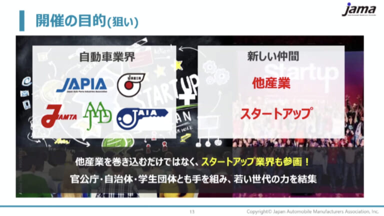 様々な業界と手を組む|【未来の日本のカタチを示す】東京モーターショーが転生! 日本の力を結集した「ジャパンモビリティショー2023」開催へ