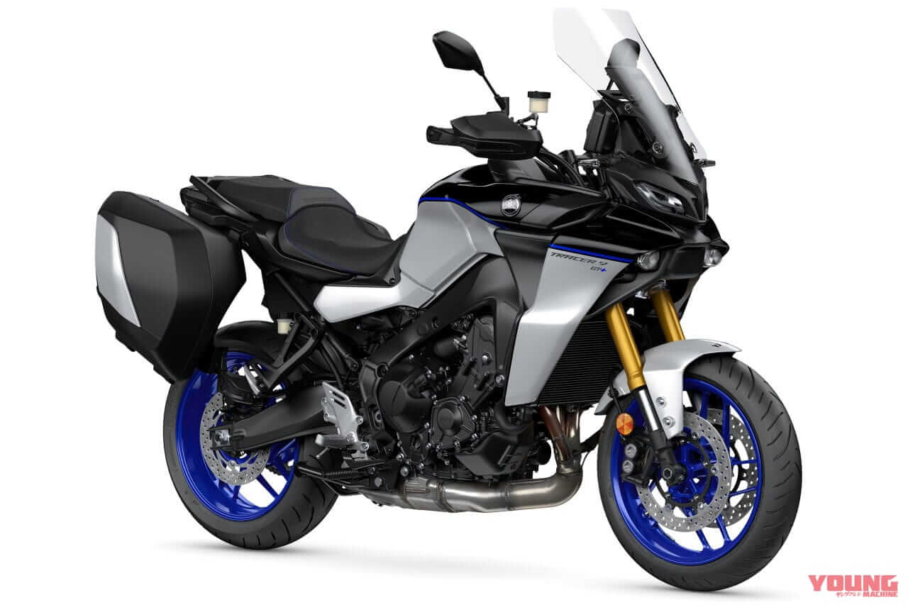 |ヤマハ新型「トレーサー9GT+」登場! レーダー連動ブレーキ制御って?! 前車追従クルコン、7インチメーターも新装備【欧州】