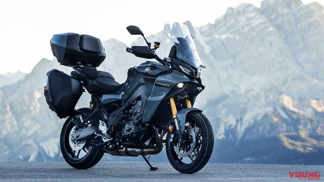|ヤマハ新型「トレーサー9GT+」登場! レーダー連動ブレーキ制御って?! 前車追従クルコン、7インチメーターも新装備【欧州】