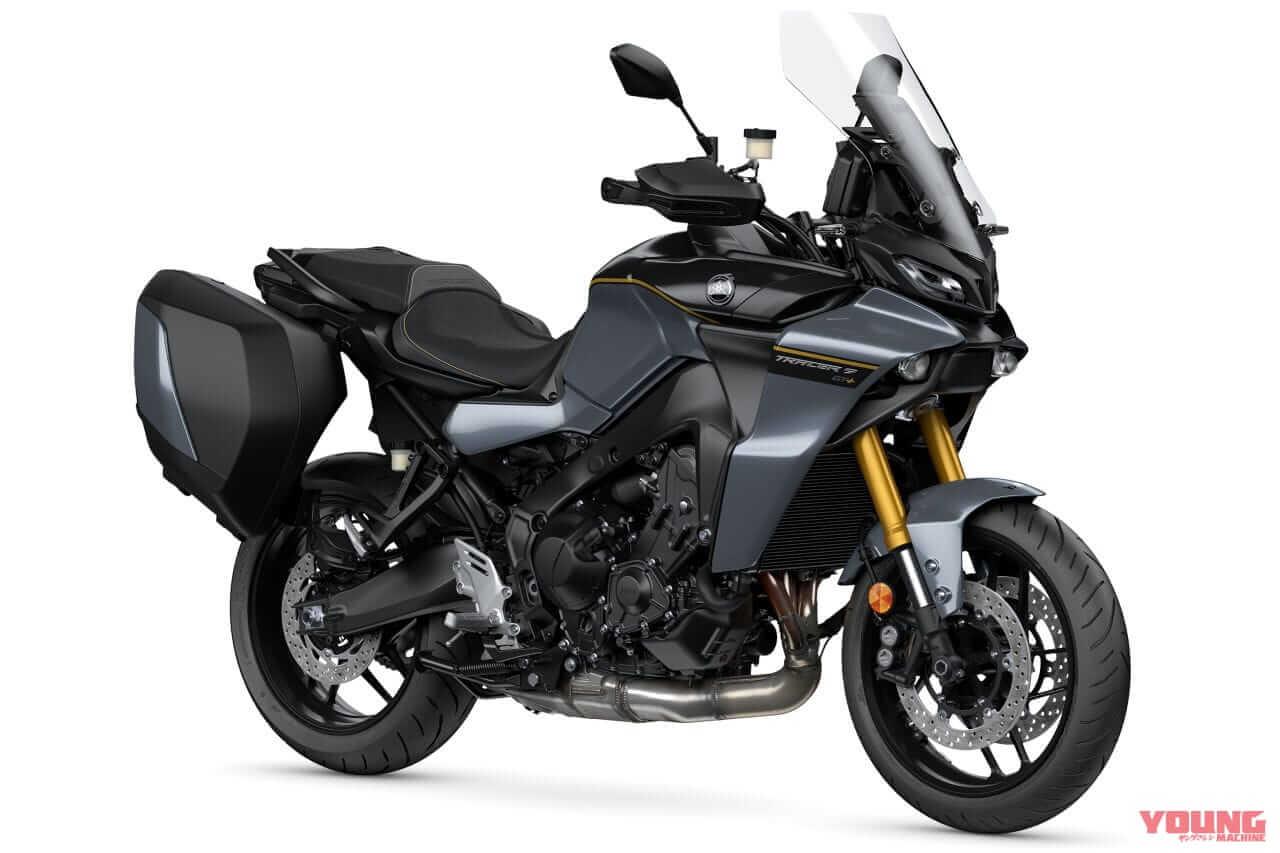 |ヤマハ新型「トレーサー9GT+」登場! レーダー連動ブレーキ制御って?! 前車追従クルコン、7インチメーターも新装備【欧州】