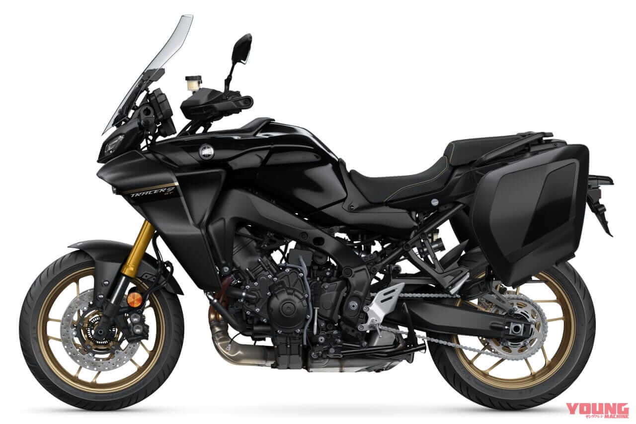 |ヤマハ新型「トレーサー9GT+」登場! レーダー連動ブレーキ制御って?! 前車追従クルコン、7インチメーターも新装備【欧州】