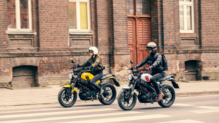 ヤマハ|XSR125|2023モデル|待望の原付二種「ヤマハXSR125」に3つの新色登場! このカラーで日本にも導入か!?