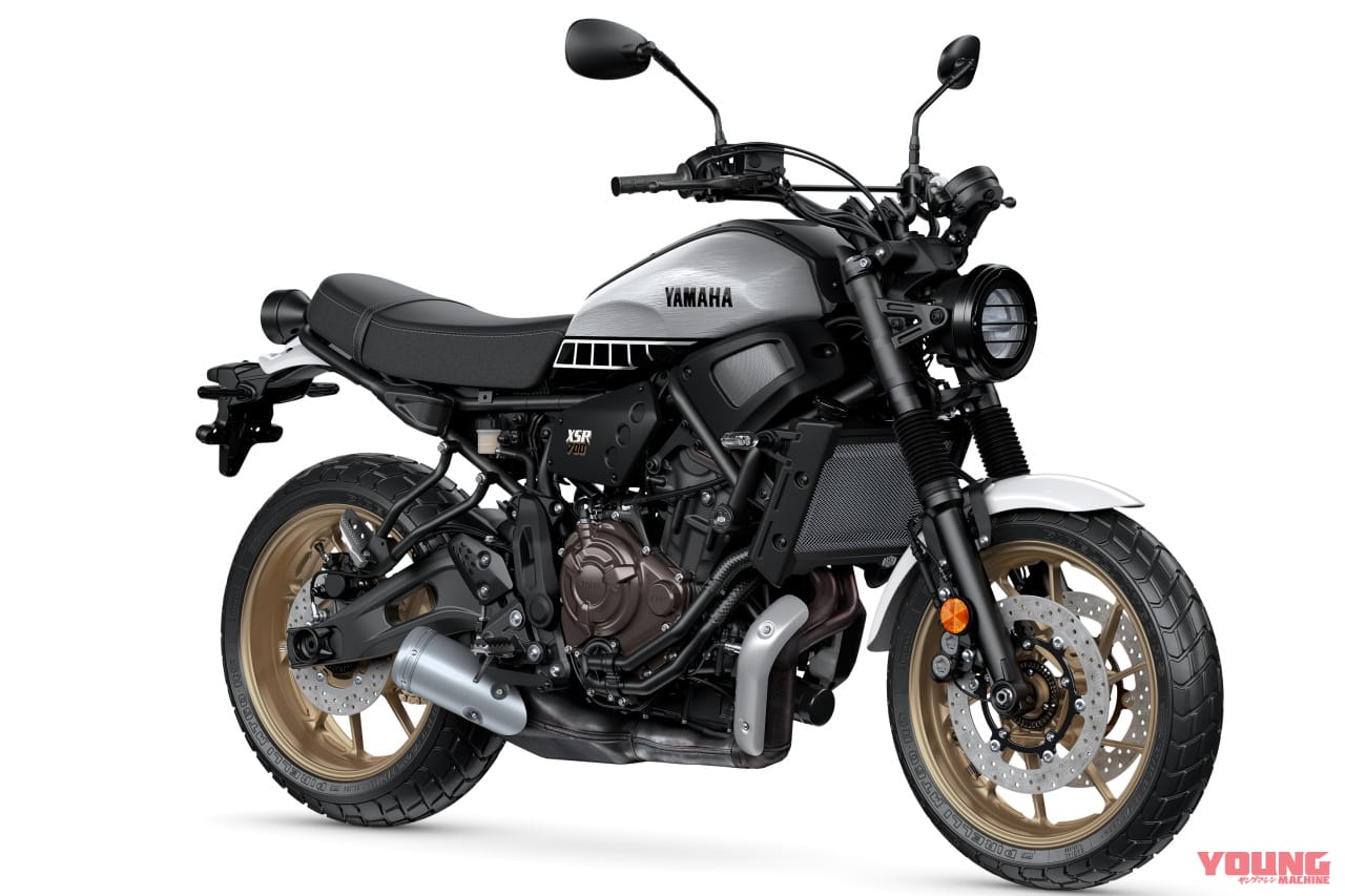 ヤマハ|XSR700レガシー|待望の原付二種「ヤマハXSR125」に3つの新色登場! このカラーで日本にも導入か!?