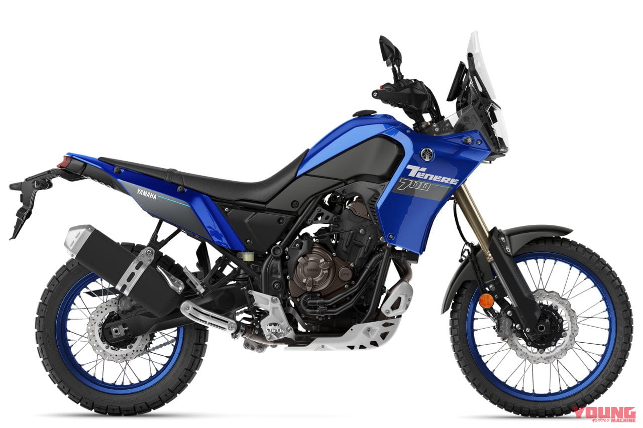 |ヤマハ「テネレ700/ラリーエディション」欧州で2023年モデル発表! コネクテッド機能を新搭載