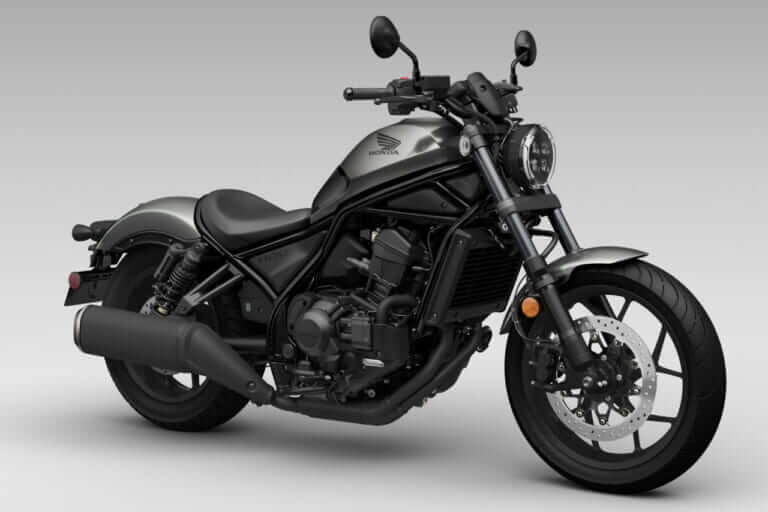 ホンダ|レブル1100|北米仕様|2023年モデル|ホンダ新型「レブル1100T」見参! 話題のツーリングバージョンはハーフフェアリングとパニア装備【海外】