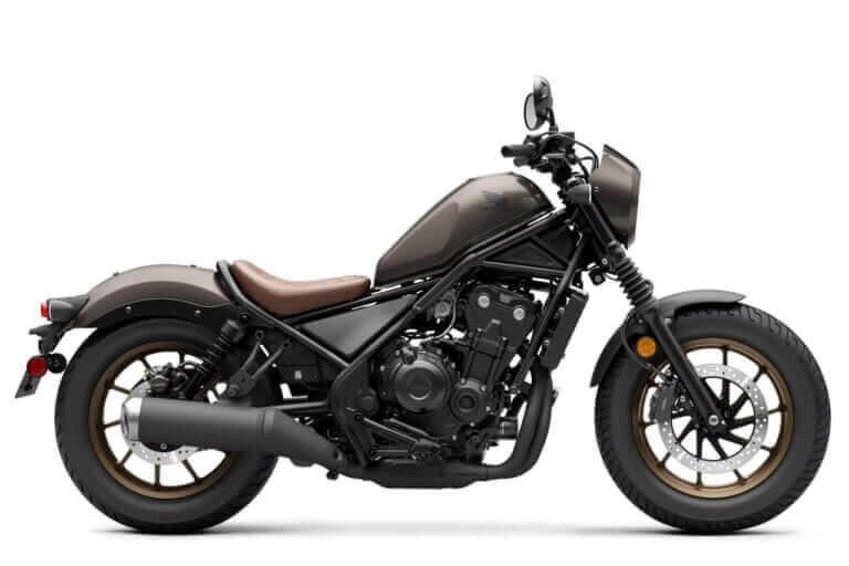 ホンダ|レブル500|北米仕様|2023年モデル|ホンダ新型「レブル1100T」見参! 話題のツーリングバージョンはハーフフェアリングとパニア装備【海外】