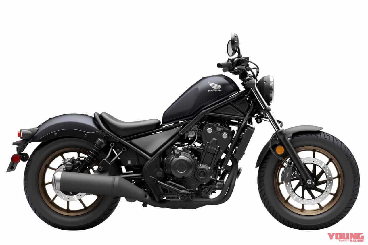 |ホンダ新型「レブル1100T」見参! 話題のツーリングバージョンはハーフフェアリングとパニア装備【海外】