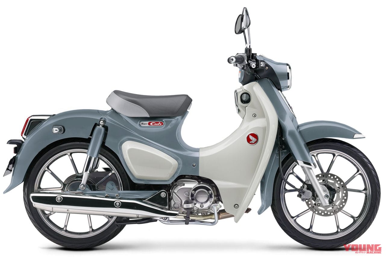 スーパーカブC125【北米 2023年モデル】パールグレー|ホンダ「スーパーカブC125」に新色グレーが登場! マット色も日本導入してほしい…!【海外】