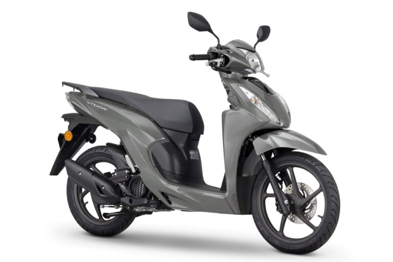 ホンダ|ビジョン110|欧州仕様|2023年モデル|ホンダ「PCX125」ほか2023年カラー同時発表! 新色グレー&マットブルーがイカス!【欧州】