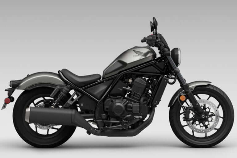 ホンダ|レブル1100|欧州仕様|2023年モデル|ホンダ新型「レブル1100T」見参! 話題のツーリングバージョンはハーフフェアリングとパニア装備【海外】