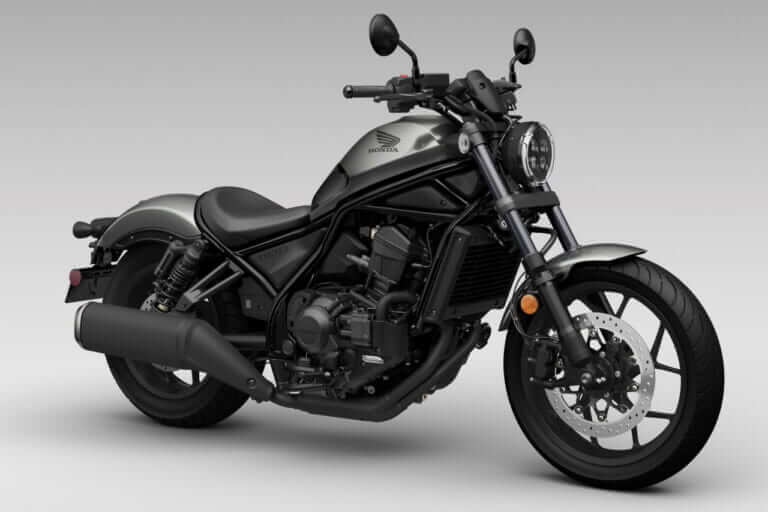 ホンダ|レブル1100|欧州仕様|2023年モデル|ホンダ新型「レブル1100T」見参! 話題のツーリングバージョンはハーフフェアリングとパニア装備【海外】