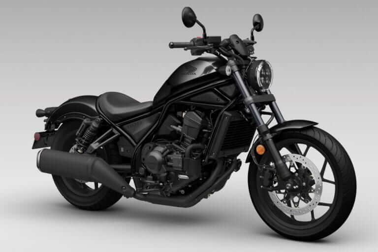 ホンダ|レブル1100|欧州仕様|2023年モデル|ホンダ新型「レブル1100T」見参! 話題のツーリングバージョンはハーフフェアリングとパニア装備【海外】