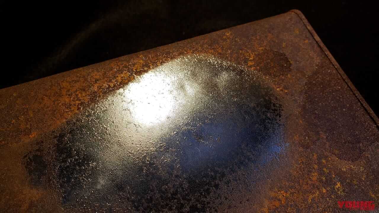 |広範囲のサビを一挙に落とす! ディスクグラインダー+カップブラシの使い方