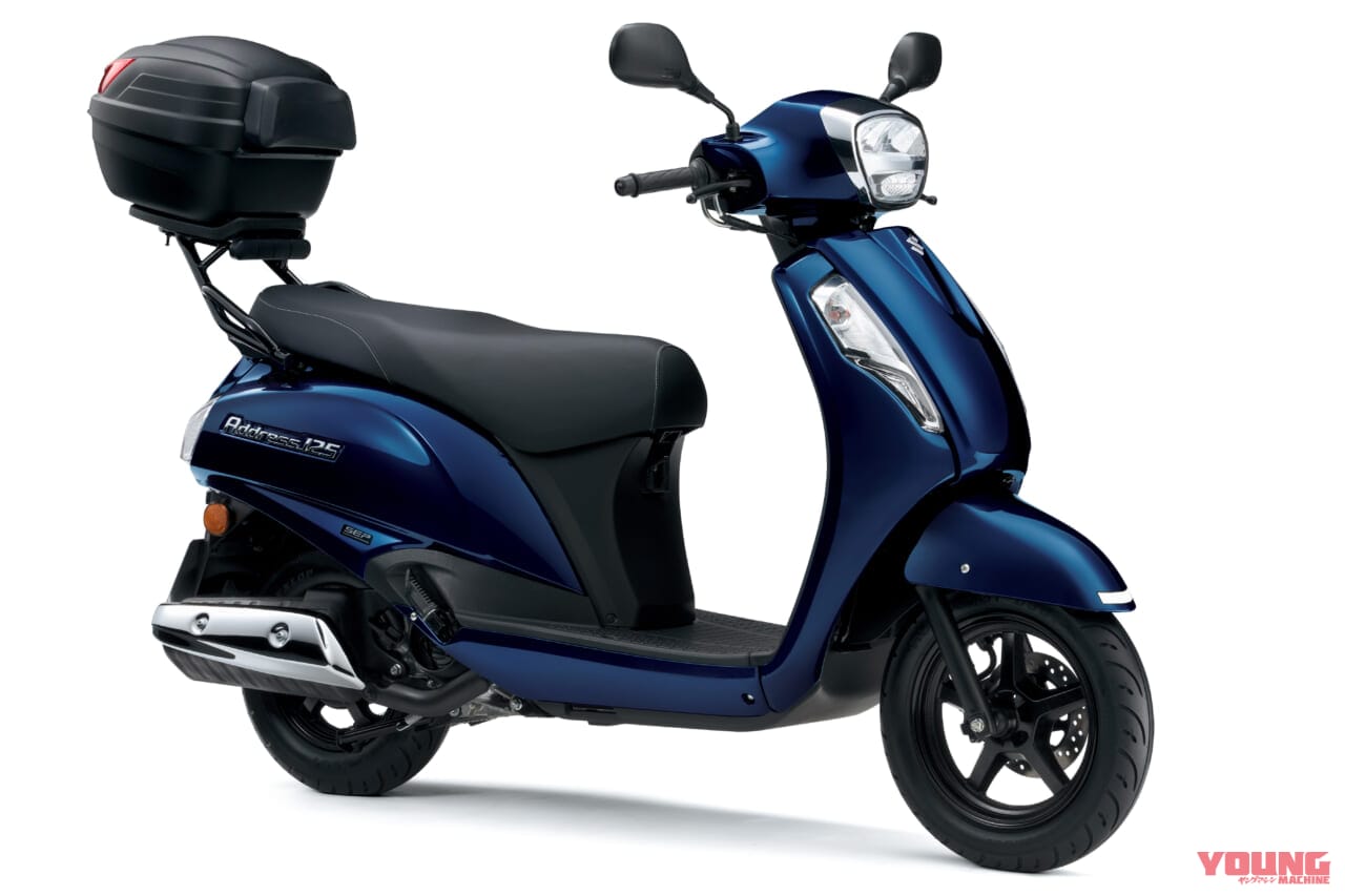 |スズキの新型車「アドレス125」「アヴェニス125」足着きインプレ! 実用性と快適性に自信アリ?