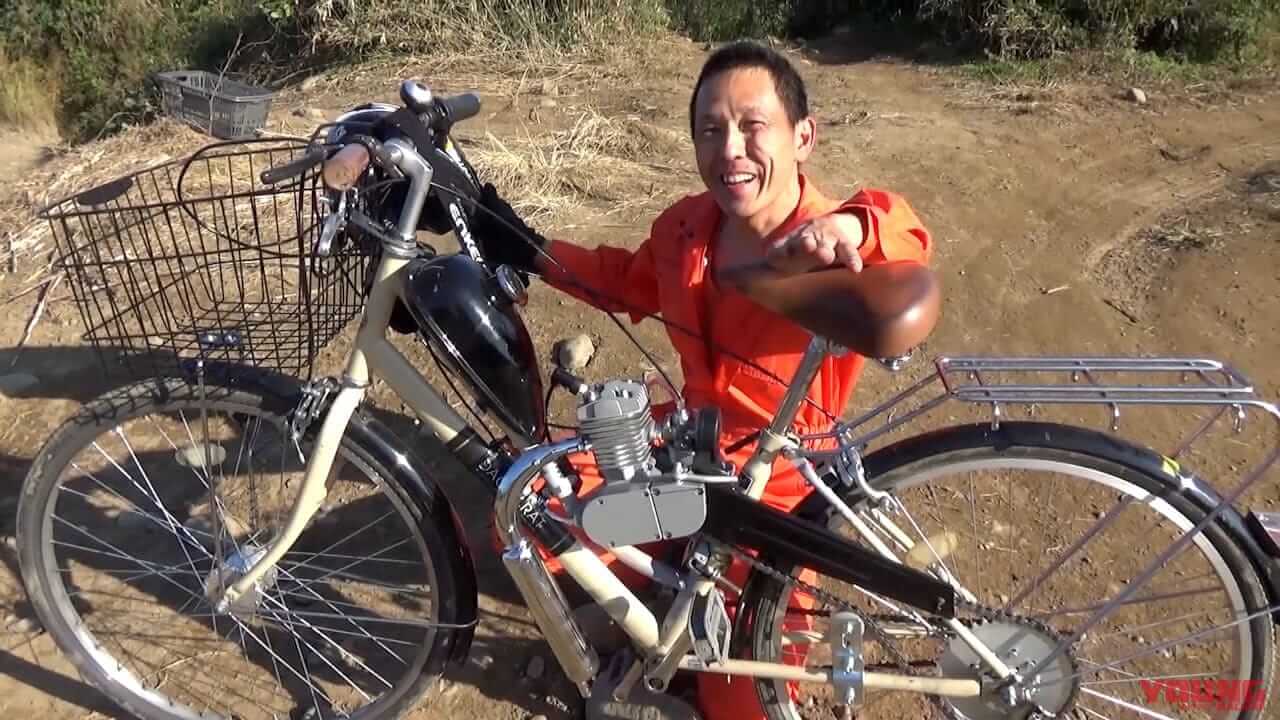 【最終回】改造ママチャリ、中国製エンジンを積んで大疾走! クローズドコースにて走行試験〈自作モペット製作記 #9〉