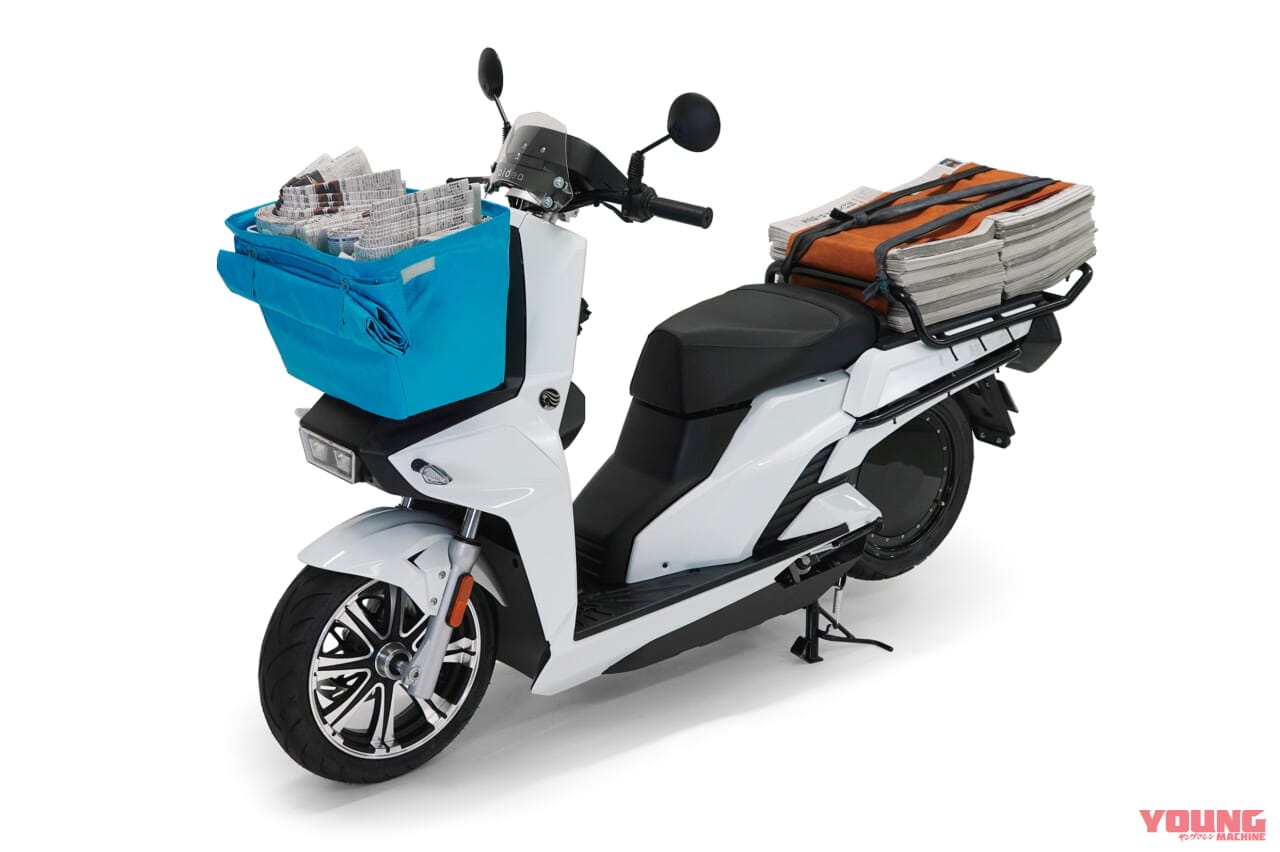 アイディア|AAウィズ|プロ|航続距離123km! アイディアから2輪の電動ビジネスバイク「AAウィズ」新登場!