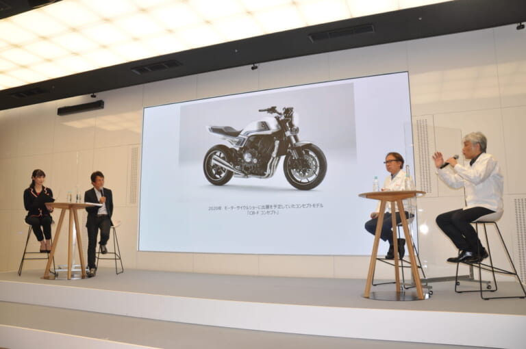BIG-1|30周年|デザイナー|トークショー|ホンダ“CB-Fコンセプト”無念の開発中止宣言! …なのに「次世代にご期待あれ」ってどういうこと!?