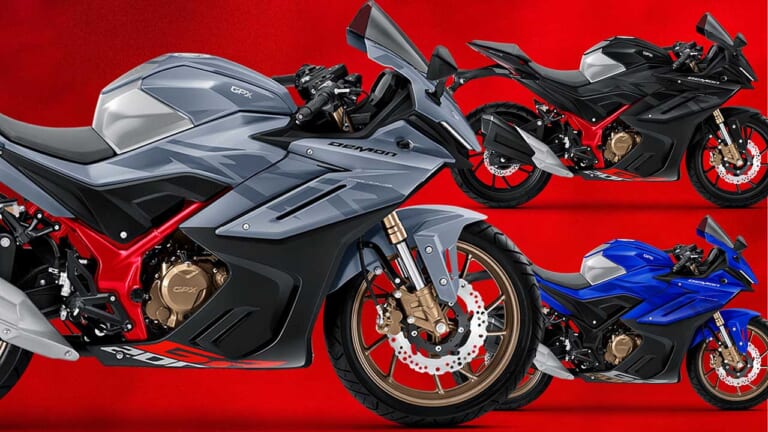 53万9000円のシングルスーパースポーツ！ GPXが「デーモンGR200R」の'23年モデルを発表│WEBヤングマシン｜新車バイクニュース