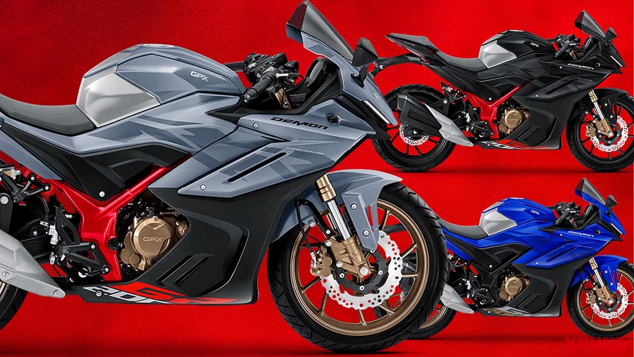 |53万9000円のシングルスーパースポーツ! GPXが「デーモンGR200R」の’23年モデルを発表