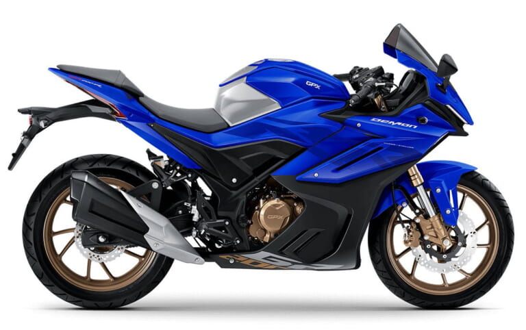 GPX|デーモンGR200R ダコルサ2|2023年モデル|53万9000円のシングルスーパースポーツ!! GPX「デーモンGR200R ダコルサ2」発売!
