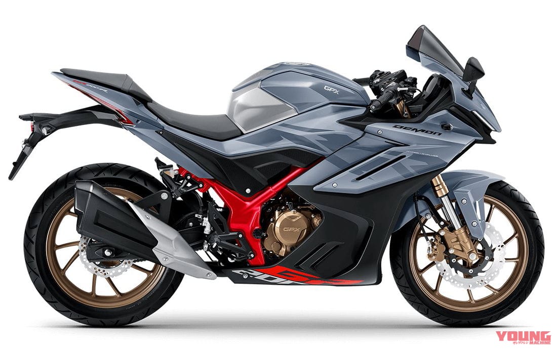 GPX|デーモンGR200R ダコルサ2|2023年モデル|53万9000円のシングルスーパースポーツ!! GPX「デーモンGR200R ダコルサ2」発売!
