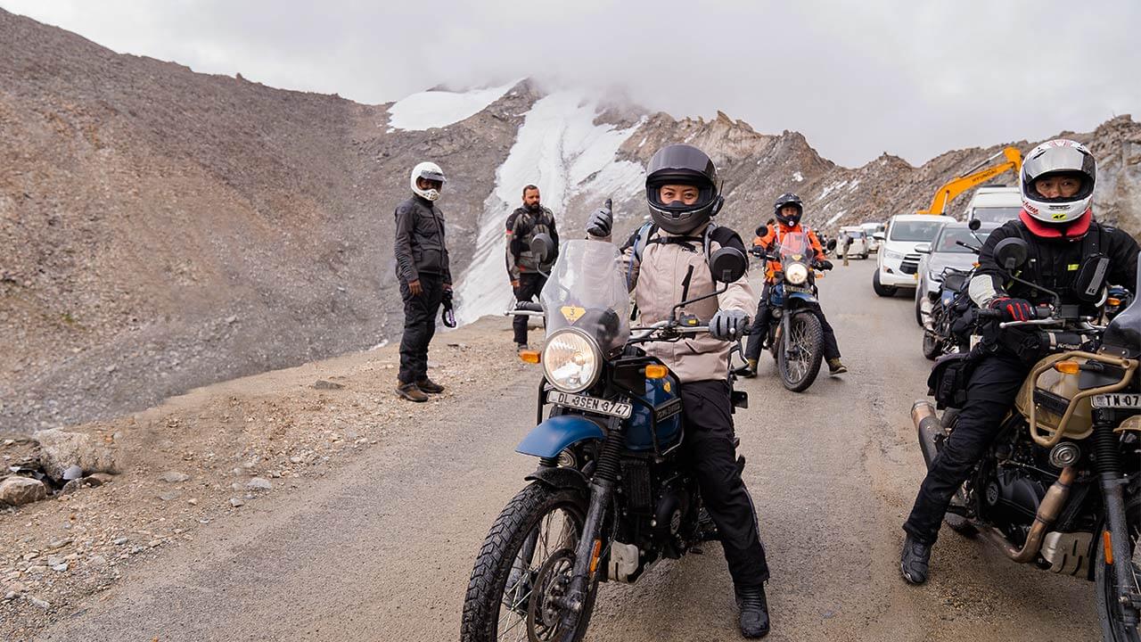 Moto Himalaya 2022：Day04 標高5359mの峠を越えて、テント泊を楽しむ