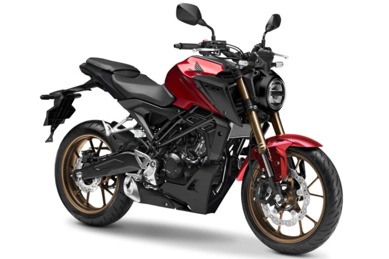 ホンダ|CB125R|欧州仕様|2023年モデル|ホンダ「CB125R」2023年モデル登場! ブラックアウトしたディテールで逞しさを強調【欧州】